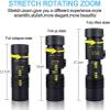 4K 10-300X40 Super Zoom Monocular Telescope with HD Camera Lens & Tripod for Smartphones view 3