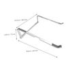 BESPORTBLE Foldable Metal Laptop Stand Holder for Desk, Portable Notebook Computer Riser, Silver Aluminum Laptop Desk Mount Stand for Office and Home Use view 4