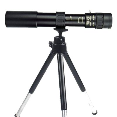 10-30x25 Portable Monocular Telescope - Compact Zoom Optics for Bird Watching, Outdoor Travel & Adventure