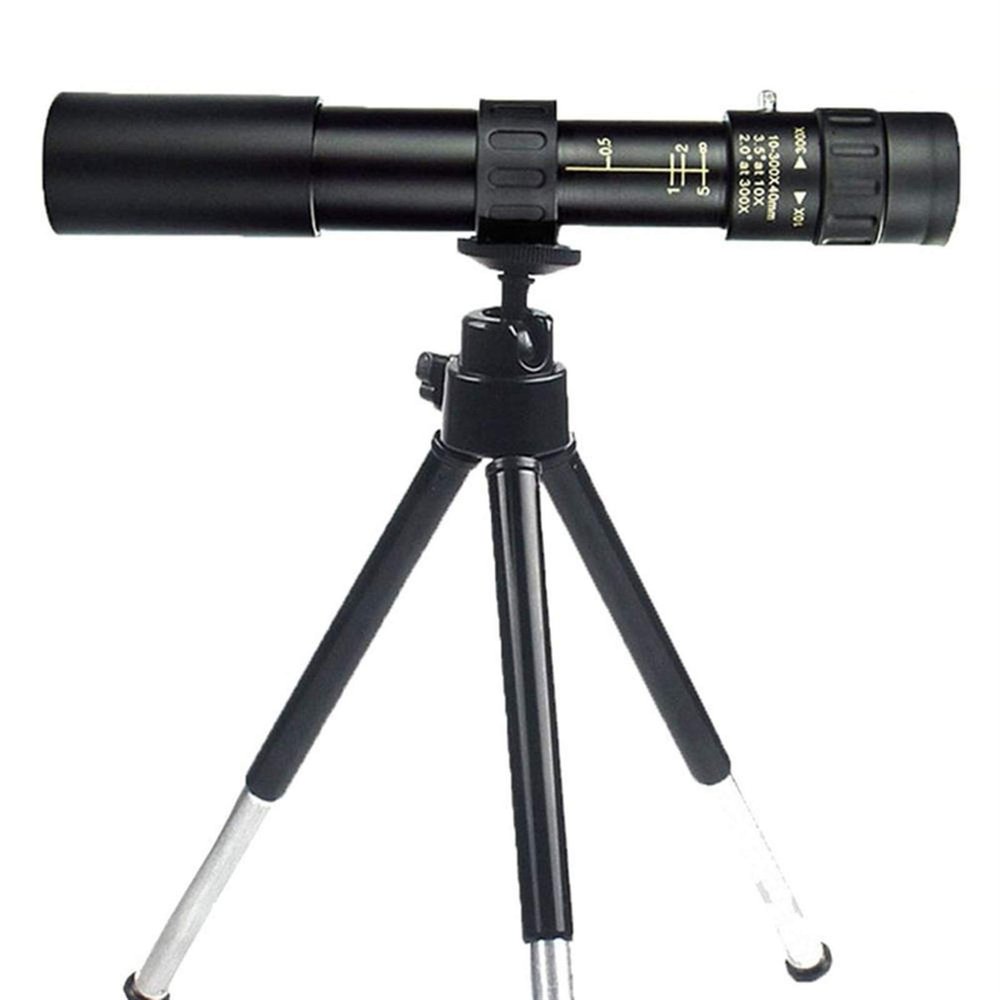 10-30x25 Portable Monocular Telescope - Compact Zoom Optics for Bird Watching, Outdoor Travel & Adventure