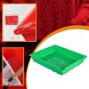12inch Darkroom Developing Tray 36x31cm Large Format Processing Tray for 4x5 & 8x10 Film, Anti-Leak, Sturdy Accessory- Green view 3