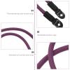 IWOWHERO Camera Neck Strap Shoulder Belt for Travel and Mountaineering Elastic Soft Microfiber Rope Strap with Safety Lanyard for DSLR and Mirrorless Cameras view 4