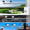 20 39 47 59 78.7in Wall-Mounted CCTV Pole Bracket Rustproof, Security Camera Mounting Bracket Extender Pole, Outdoor Surveillance Camera Holder Post(White-B,3.9 ft(1200mm)) view 4