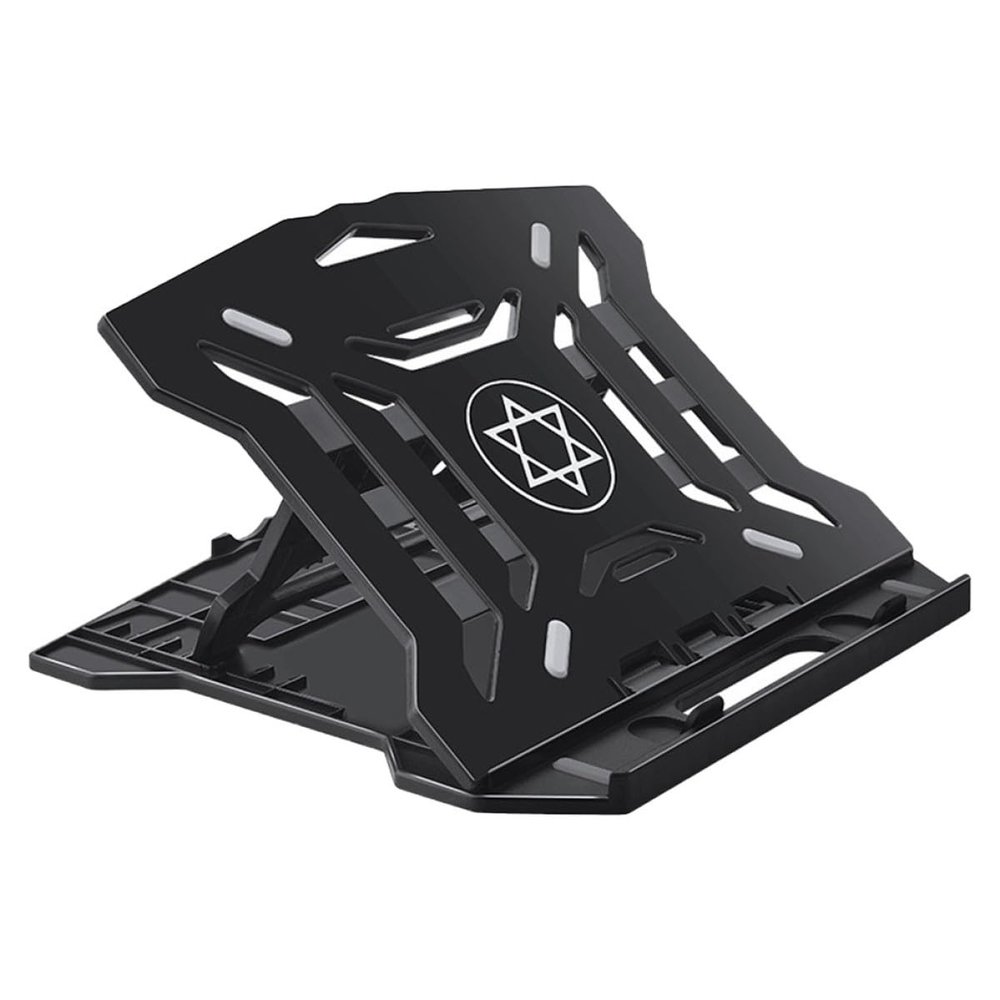 BESPORTBLE Foldable Laptop Stand Adjustable Computer Stand with Cooling Ventilation Desktop Holder for Office and Travel Compatible with Notebooks and Pcs Random Color Random Color
