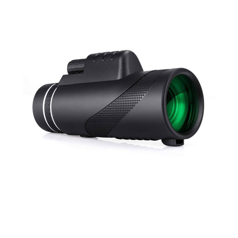 40x60 High Definition Monocular Telescope with Zoom, Smartphone Holder & Tripod - Waterproof, Easy Focus Prism Ideal for Bird Watching, Hunting & Camping