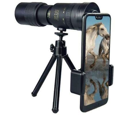 10-300X 40mm 4K Monocular Telescope - Zoom Spotting Scope for Beach Travel, Hunting, Bird Watching, and Wildlife Scenery