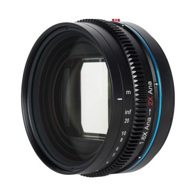 1.25x Anamorphic Lens Adapter with 67 72 77 82 92mm Ring Can Expanded to 2X Effect,Compatible for Sony Canon Nikon TAMRON Lens