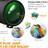 1042 HD Monocular Telescope - High Power Waterproof & Anti-Fog Prism Monocular with Phone Holder & Tripod - Perfect for Camping, Travel, and Bird Watching view 3