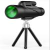 12x50 High Power Monocular Telescope with BAK4 Prism Lens, Compact Design, Includes Smartphone Adapter and Tripod, HD Waterproof for Outdoor Bird Watching and Adult Use view 1
