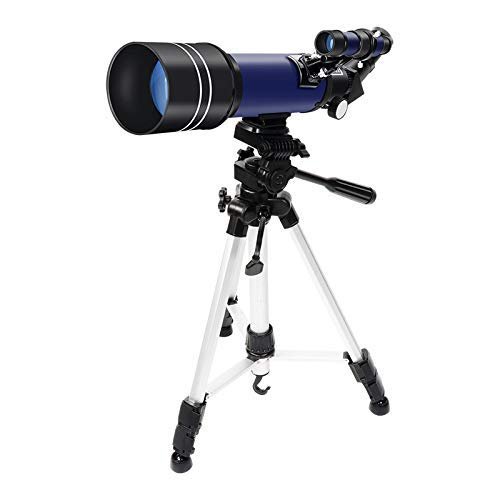 70mm Astronal Telescope - 400mm Focal Length, 201X Magnification, Refractive Monocular with Multilayer Coating and Tripod - Ideal for Adult Bird Watching and Outdoor Observations