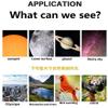 70mm Astronal Telescope - 400mm Focal Length, 201X Magnification, Refractive Monocular with Multilayer Coating and Tripod - Ideal for Adult Bird Watching and Outdoor Observations view 2