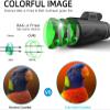 12x42 HD Monocular Telescope with BAK4 Prism Lens - Compact, Waterproof High-Power Optics for Bird Watching, Outdoor Travel, and Sightseeing view 2