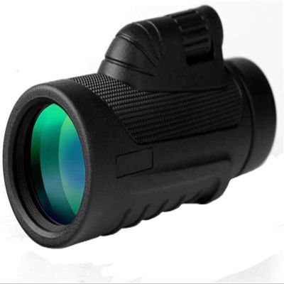 10x42 HD Monocular Telescope - High-Power Waterproof BAK4 Prism Lens with Smartphone Adapter - Compact Design for Bird Watching and Outdoor Travel