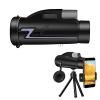 12x50 Monocular Telescope with Tripod and Mobile Phone Holder - High Magnification Waterproof BAK4 Prism for Adults - Perfect for Sightseeing, Concerts, and Travel view 1