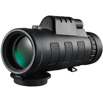 12X50 High Power Waterproof Monocular Telescope - Zoom Telephoto Design for Bird Watching, Stargazing, Traveling & Hiking - Compact & Portable Black Optics