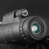12X50 High Power Waterproof Monocular Telescope - Zoom Telephoto Design for Bird Watching, Stargazing, Traveling & Hiking - Compact & Portable Black Optics view 4