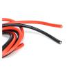 1pcs 1M Black Red Silicone Wire Flexible Tinned Copper Electronic Cable(8AWG) view 4