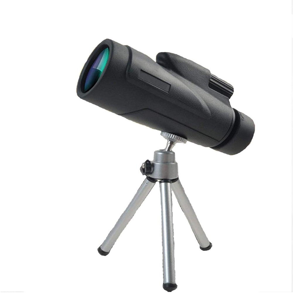 12x50 High Power HD Monocular Telescope - Waterproof BAK4 Prism Lens with Phone Adapter and Tripod - Perfect for Bird Watching and Outdoor Adventures
