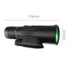 10-30x Zoom Monocular Telescope with Smartphone Holder & Tripod - BAK4 Prism Compact Monocular for Adults & Kids, Eyepiece Perfect for Bird Watching, Hiking, Concerts & Travel view 4