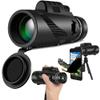 12x50 HD Monocular Telescope with Smartphone Adapter and Tripod - Lightweight High-Power Monocular for Bird Watching and Outdoor Adventures view 3