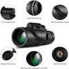 12x50 High Power Monocular Telescope for Adults - Compact Handheld Monocular with Smartphone Adapter and Tripod for Bird Watching and Camping view 3