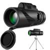 12x50 High Powered Monocular for Adults - BAK-4 Prism & FMC Lens - Premium Telescope for Outdoor Adventures view 1