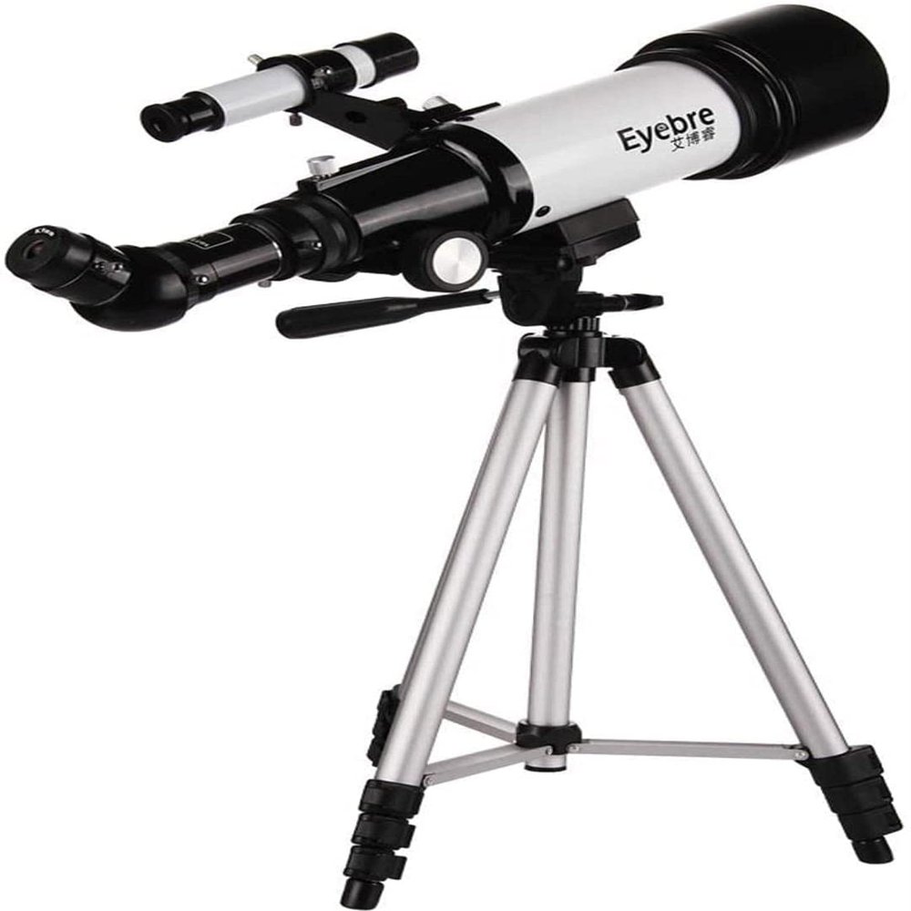 Versatile Astronomy Telescope with Night Vision, Zoom Monocular, Hand Focus, Fully Coated Optical Glass Lens, Includes Phone Clip and Tripod