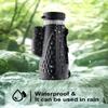 80x100 Waterproof High Power Monocular Telescope for Adults  4-Prism Design, Ideal for Wildlife Bird Watching, Camping, and Hiking, Includes Tripod & Adapter view 2