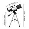 70mm HD Refractor Telescope for Astronomy - 150X Wide-Angle Monocular for Beginners and Kids, Perfect for Lunar Observation and Stargazing view 3