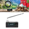 Garosa Portable Radio DSP All Band AM FM LSB USB with 1.9 Inch IPS Color Screen and Hi Z Circuit for LW MW SW VHF Reception view 3