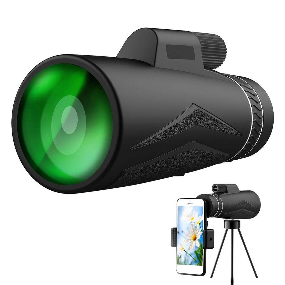 12x50 Monocular Telescope for Adults - Perfect for Bird Watching, Outdoor Travel, and Sightseeing