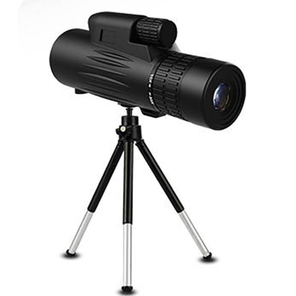 10-30x42 Zoom Monocular Telescope with Smartphone Holder & Tripod - BAK4 Prism, FMC Lens, True 10-30X Magnification, 42mm Objective
