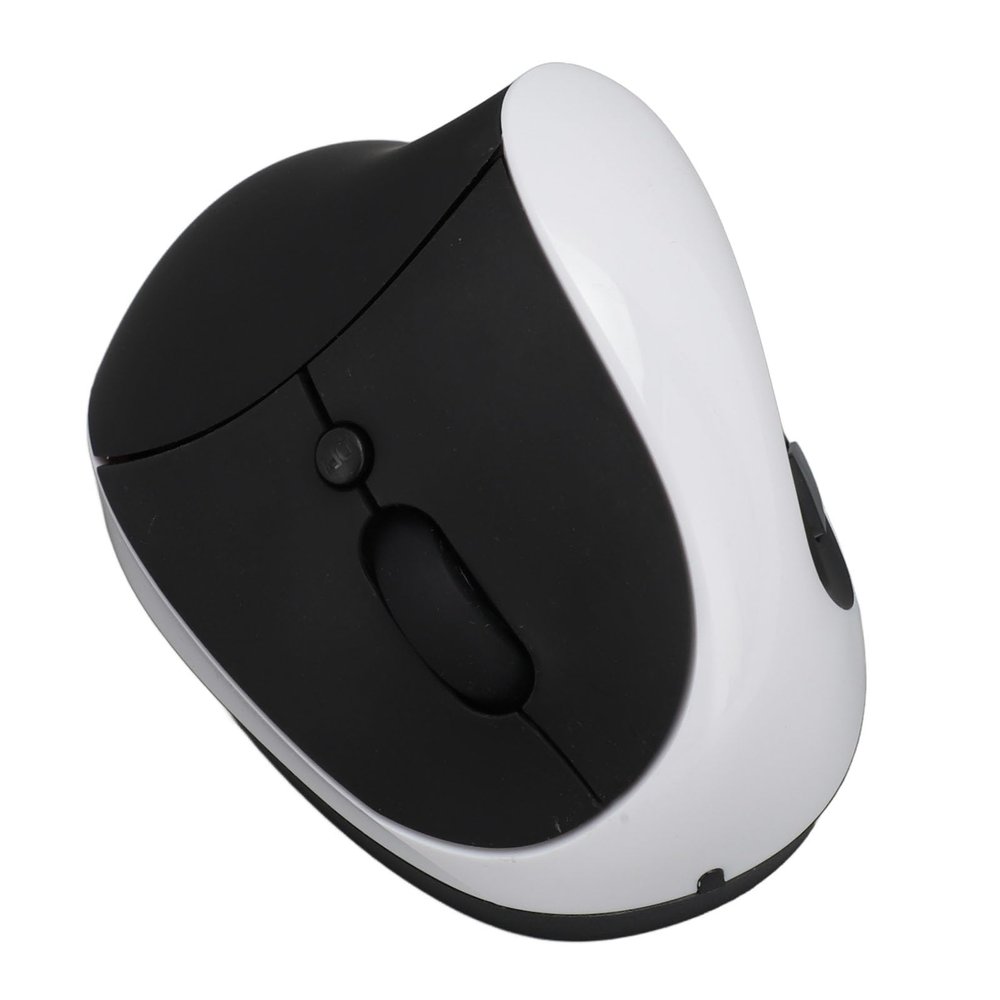 Diyeeni Ergonomic Mouse Wireless, Vertical Computer Mouse for Carpal Tunnel Right Hand, 2.4GHz USB Receiver, 800/1200 / 1600 DPI, for Laptop, PC, Desktop (White)