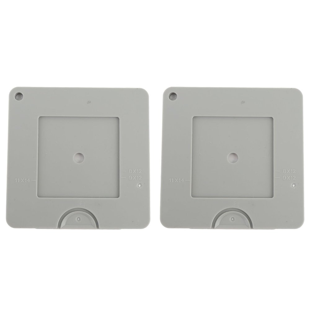 Mtlavishness 2pcs View Finder with Sliding Mechanism and Color Isolation for Painting Drawing Photography to Improve Composition Skills