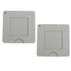 Mtlavishness 2pcs View Finder with Sliding Mechanism and Color Isolation for Painting Drawing Photography to Improve Composition Skills view 3