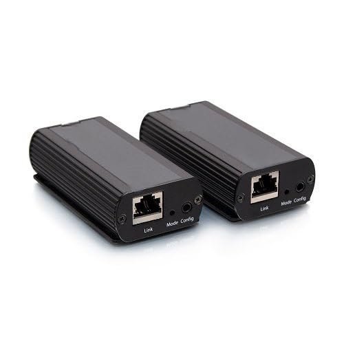 C2G54279 1-Port USB-C Extender Transmitter to Receiver Kit, 5Gbps, Plenum-Rated, 33 ft Cable