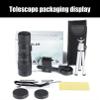 High Power 8-40x40 Monocular Telescope with Smartphone Adapter - Zoom Monocular for Adults, Perfect for Bird Watching and Outdoor Adventures view 3