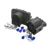 1 Set 4 Pin 1H0973734 Automobile Headlight Wire Harness Socket for Car Male Female Docking Cable Connector(H) view 3