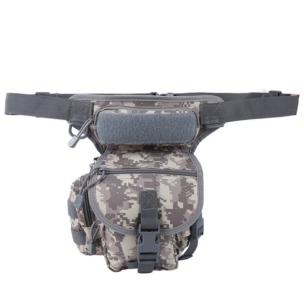 Ox Cloth Drop Leg, Multifunction Photography Leg, 900D Ox Cloth with Quick Access, Spacious & Organized Drop Leg for Sports Outdoor Activities, Available in ACU Khaki Desert Digita (ACU (in stock)