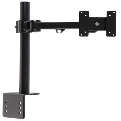 Adjustable TFT Arm Mount with C-Clamp - VESA Compatible 75x75mm & 100x100mm - Max Load 10kg - 450mm Height & 300mm Arm Length