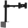 Adjustable TFT Arm Mount with C-Clamp - VESA Compatible 75x75mm & 100x100mm - Max Load 10kg - 450mm Height & 300mm Arm Length view 1