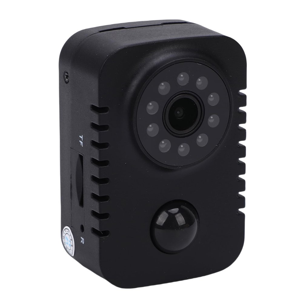 Wisoqu Action Camera, 1080P HD Wearable Video Recorder with 120 Degree Wide Angle Lens and Back Clamp, for Outdoor Sports Cycling Travel