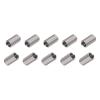 10 Pcs 3/8"-16 UNC Stainless Steel Wire Thread Inserts, Threaded Sleeves view 1