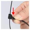 100 Pieces Reusable Nylon Cable Ties Self-Locking Plastic Strap Fasteners Removable Retractable 4.6/7.6 * 150/200/300MM(5x300mm) view 4