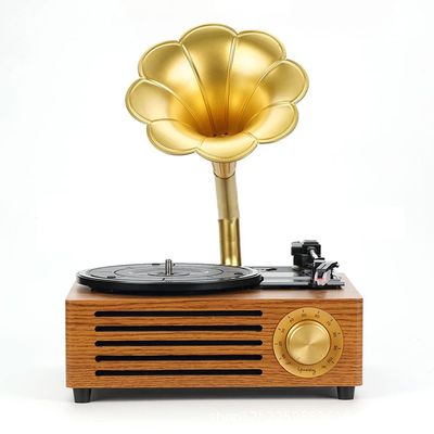Speaker Record Player Turntable Phonograph Vinyl Audio Output Vinyl Transcription to U Disk Sd Card Playback