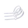 1000Pcs Self-locking Plastic Nylon Cable Tie White/Black 3 * 150mm Zip Wraps Strap view 4