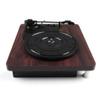 33 45 78 RPM LP Record Player Antique Gramophone Turntable Disc Vinyl Audio R/L 3.5mm Output Out 5V Wood Color view 3