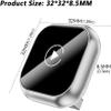 WSYGDE Wireless Carplay Adapter for Hyundai Palisade 2020 2021 2022 2023 2024 2025 2026, Plug and Play Car Play Wireless Adapter, 2 in 1 CarPlay Accessories, Auto Reconnect,Silver view 2
