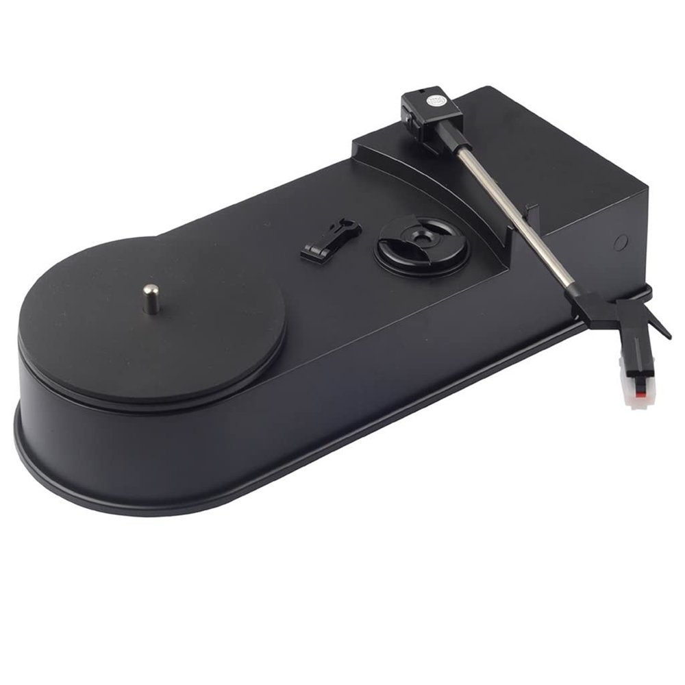 Retro Vinyl Converter Player Turntable Mini Home to MP3 Gift Phonograph and Play Mono Audio Interface ABS