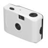 35mm Reusable Film Camera, Retro Camera with 28MM Lens, 1/100s Shutter Speed for Snorkeling Swimming Beach Adventures, Includes Case for Underwater Photograph (Black and White) view 2
